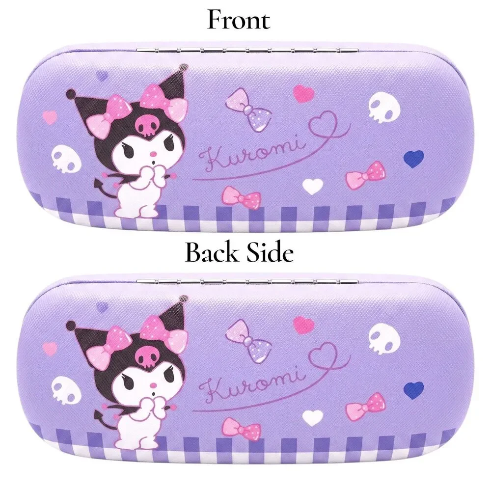 Kuromi Kawaii Glasses Case | Hard Shell Eyeglass Case | Reading Glasses Case | - Picture 2 of 6